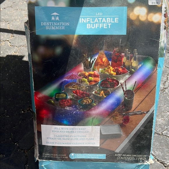 LED Inflatable Buffet - Multicolor - Picture 2 of 3